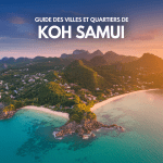 Vue panoramique des quartiers de Koh Samui
