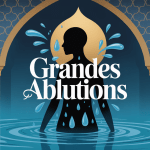 illustrationgrandeablutiongouttesdeauetmotifsislamiques