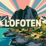 PaysageLofotenMontagnesMerVillages