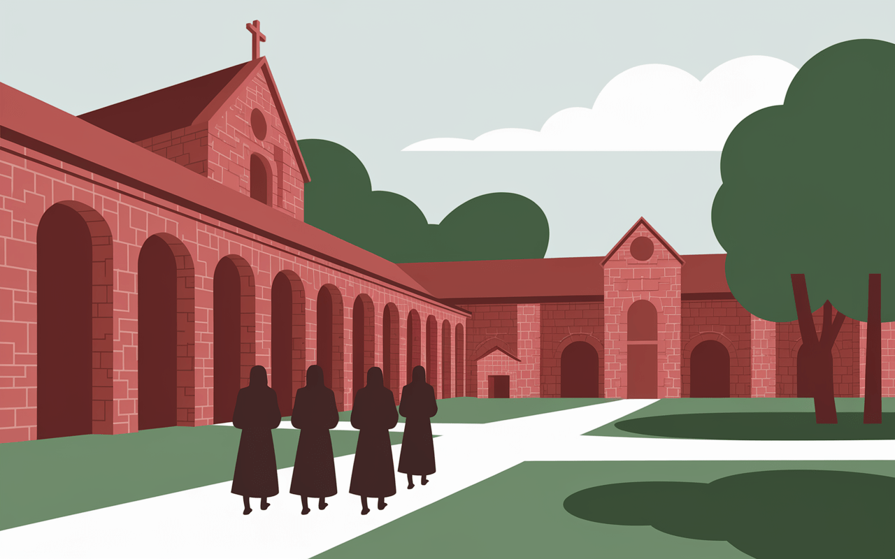 Abbaye cistercienne au mont des Cats