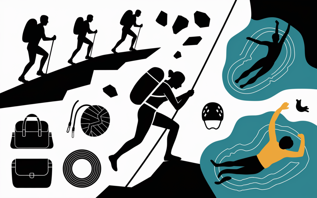 Activités outdoor dans les gorges du Loup