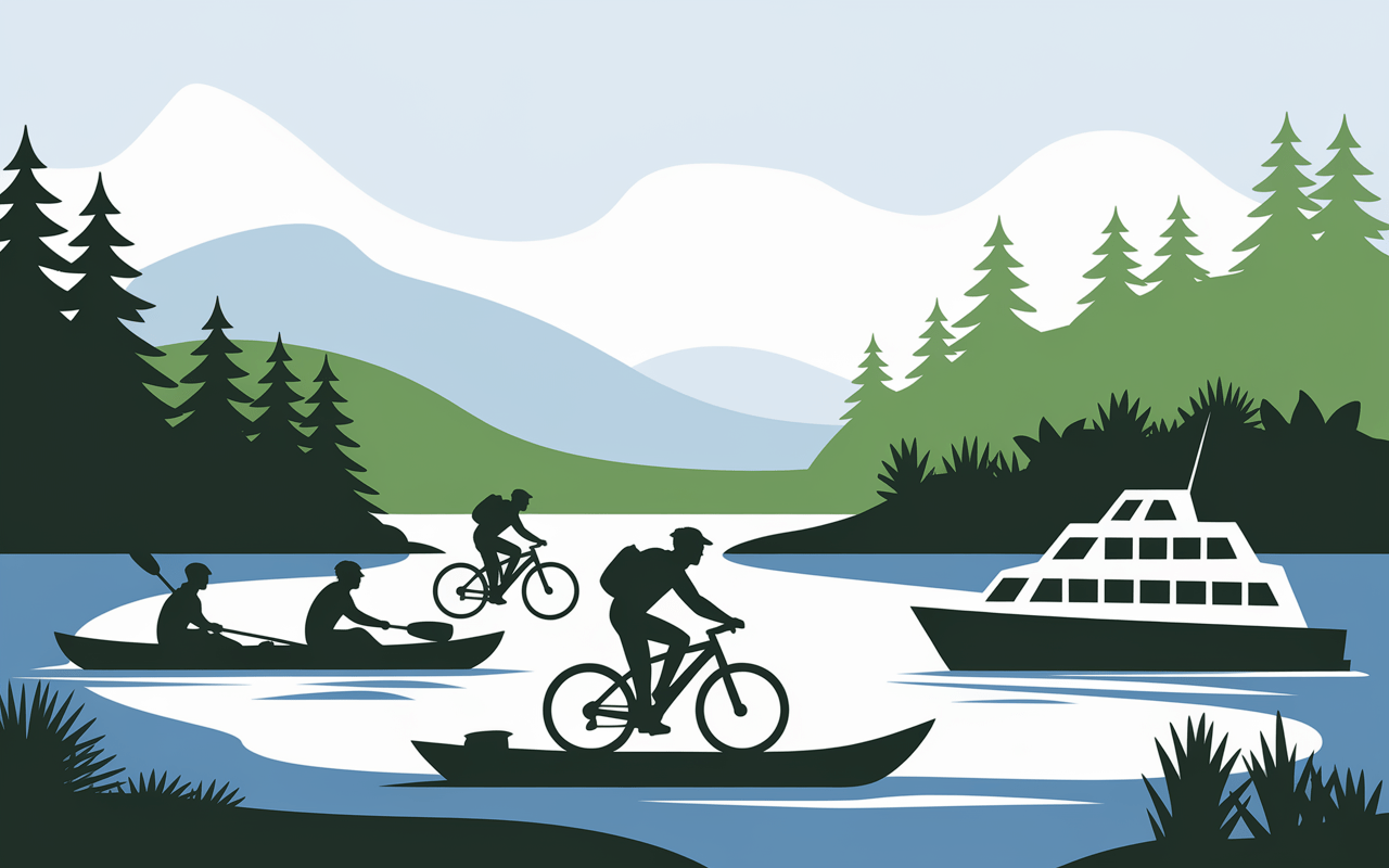 Loisirs au bord du Loir à Durtal