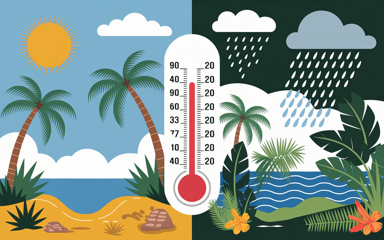 Saisons contrastées ile Maurice climat