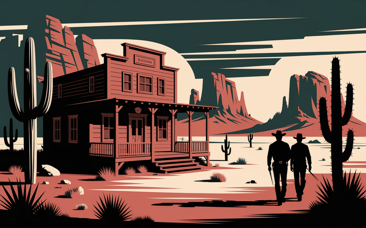 Western désert Tabernas Espagne