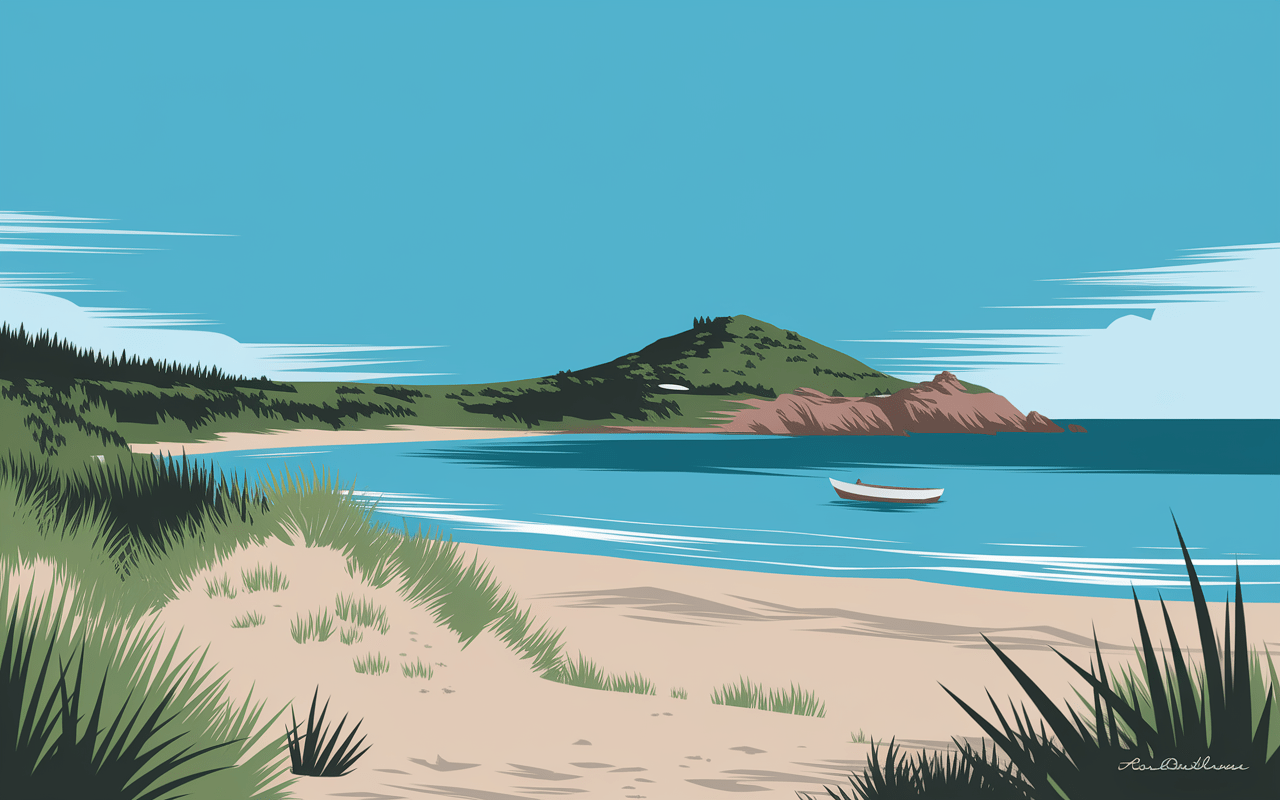 Plages près de Tavira, Portugal