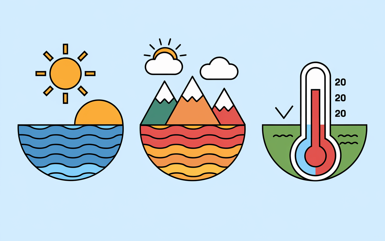 Carte climat période pour aller en Albanie zones météo