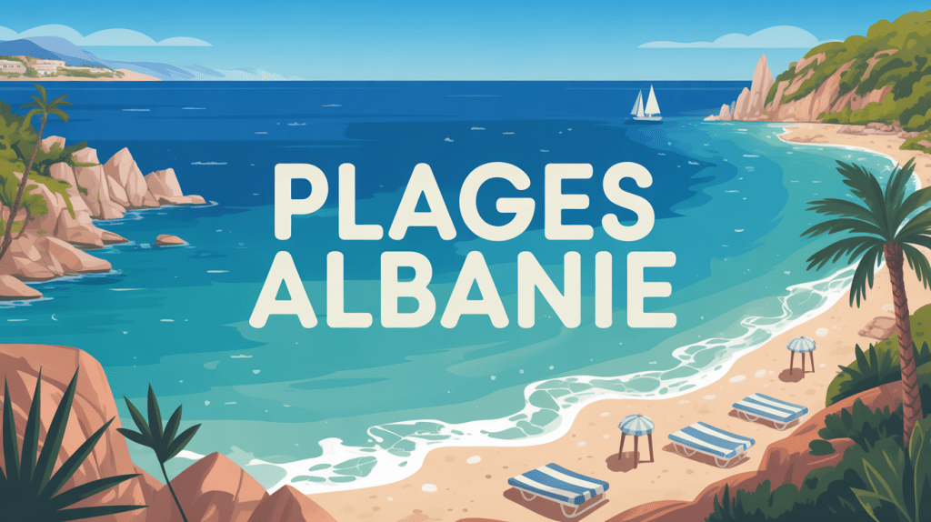 Ou aller en Albanie plage vue panoramique