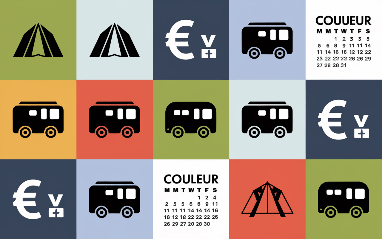 Tableau des prix camping en Croatie par saison