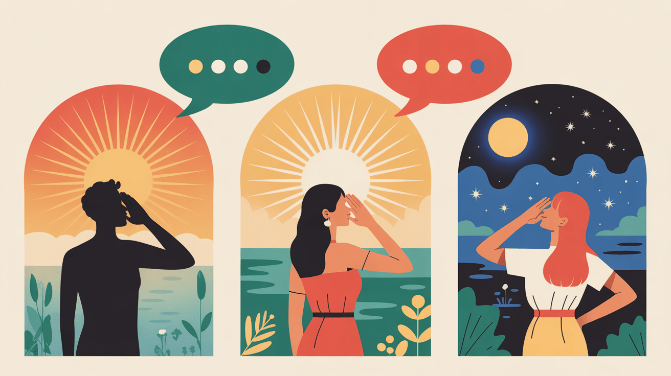 personnes se saluant bonjour grec matin soir