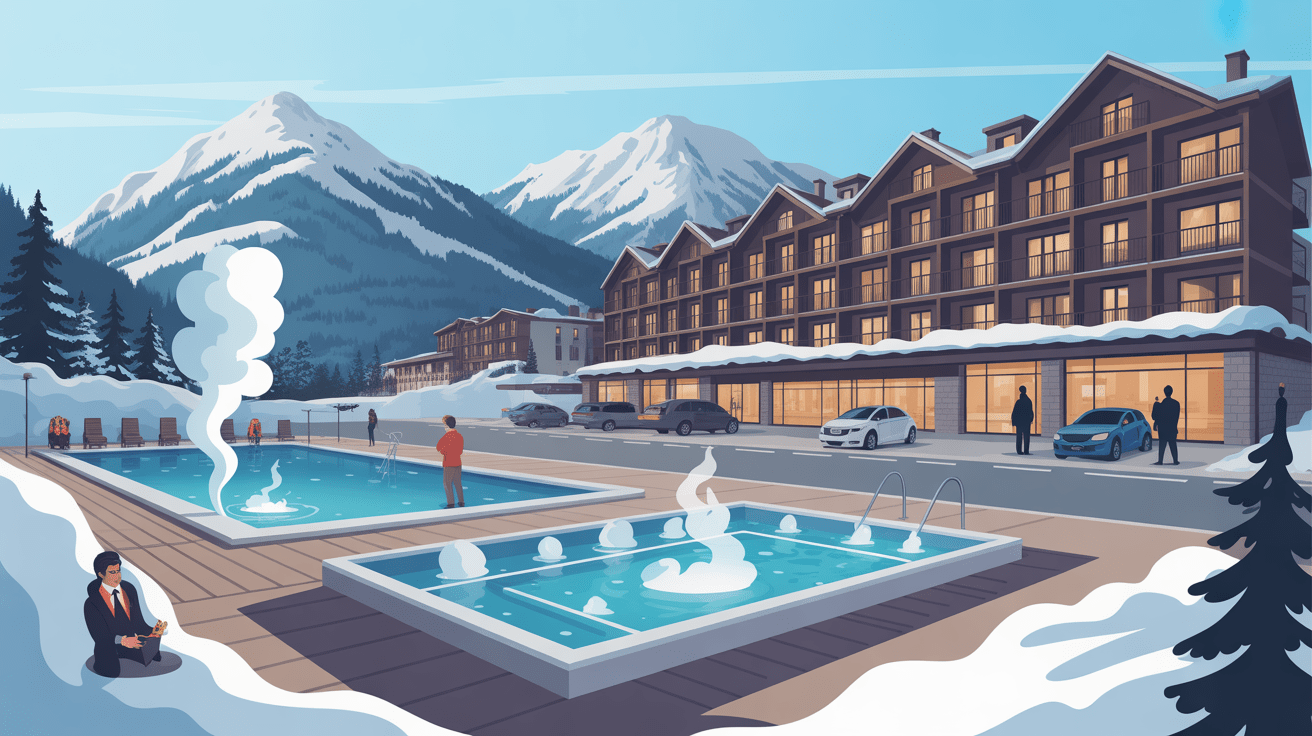 Piscine, spa et services Long Trail House Stratton