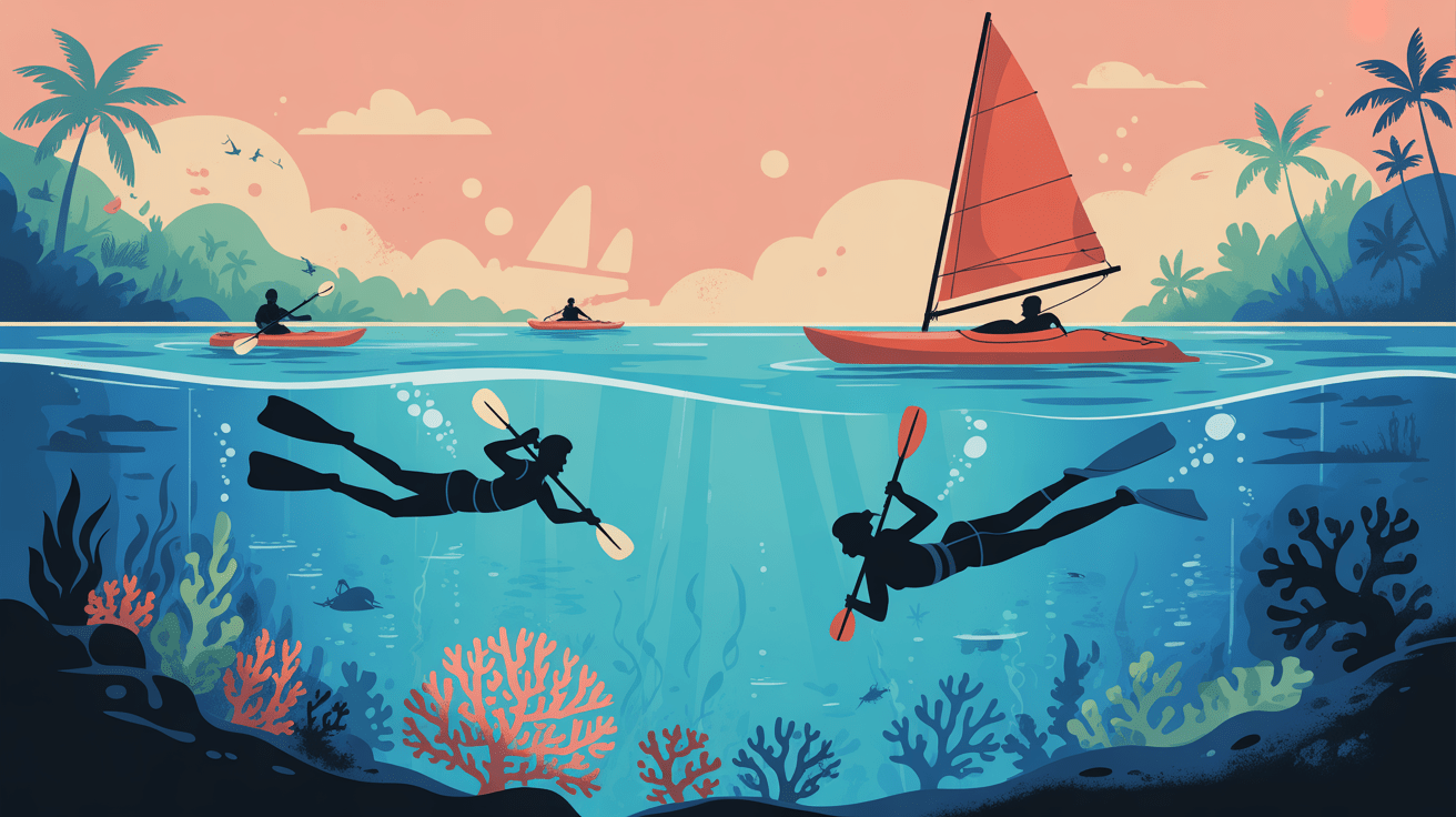 mexique club med cancun sports lagon