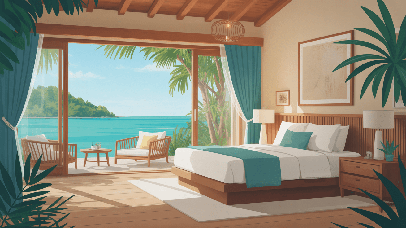 mexique club med cancun chambre hôtel terrasse mer