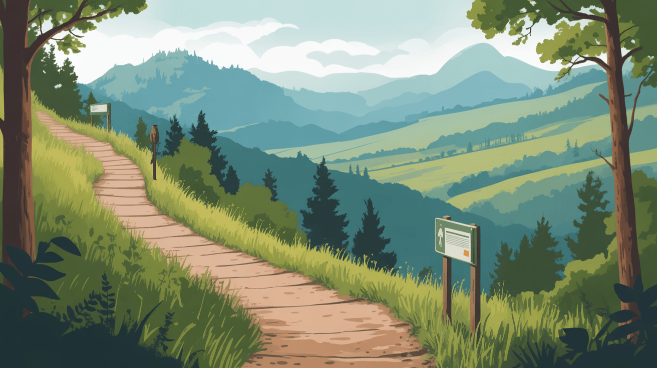 Sentier nature mont Brouilly randonnée