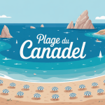 vue aerienne plage du canadel crique méditerranée