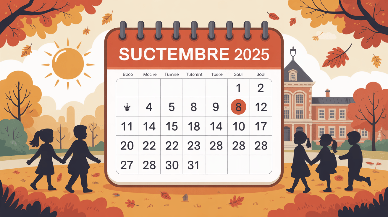 Calendrier rentrée scolaire Espagne 2024 dates clés