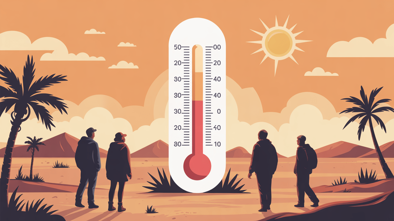 temperature en egypte en janvier thermometre climat doux