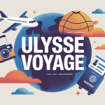 ulysse voyage image planète et icônes voyage