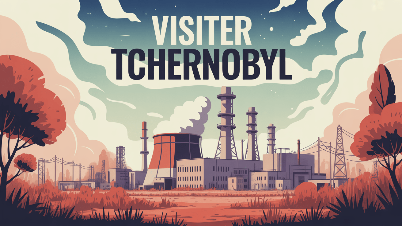 Visiter Tchernobyl illustration centrale nucléaire