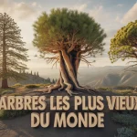 arbres le plus vieux du monde forêt stylisée