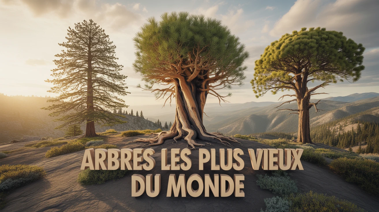 arbres le plus vieux du monde forêt stylisée