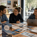 Que faire après un BTS Tourisme, jeunes en discussion orientation