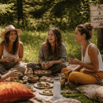 activité à faire entre copine dehors pique-nique
