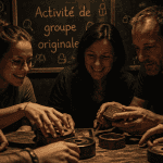 activité de groupe originale escape game sensoriel
