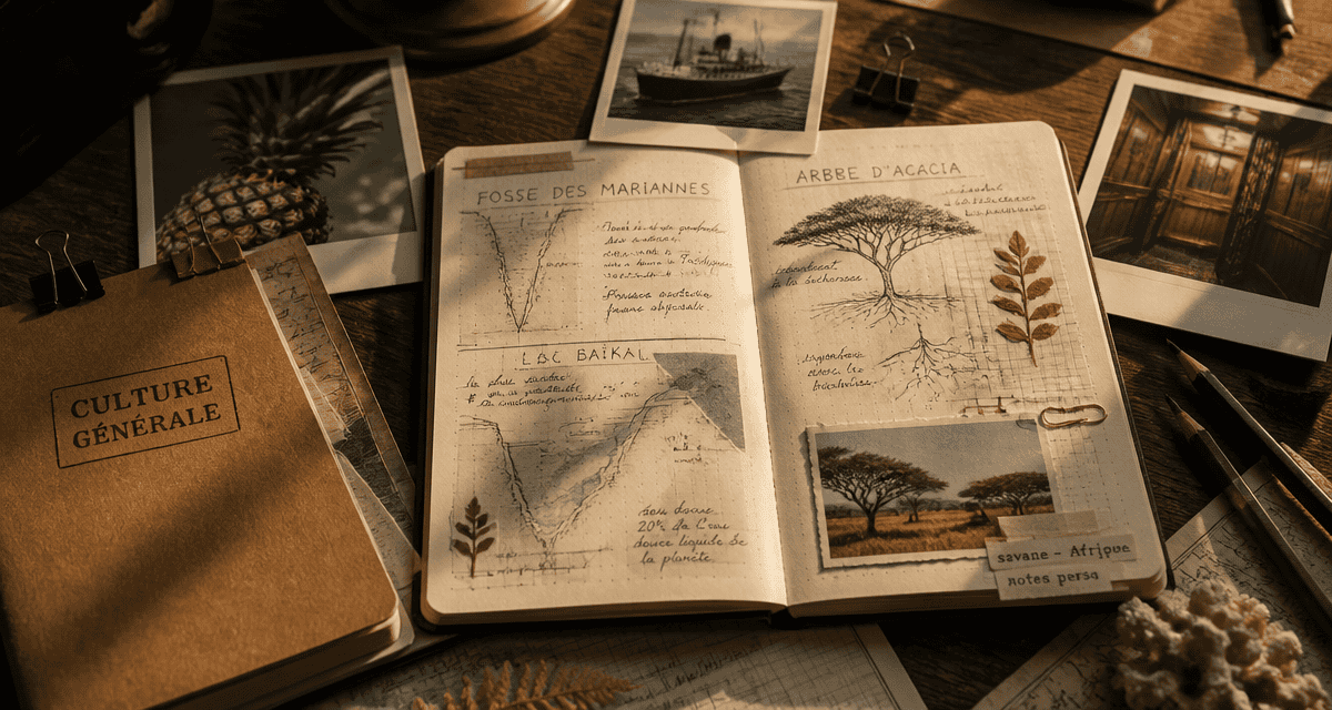 choses a savoir culture generale carnet photos