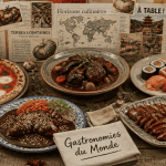 Les 5 grandes cuisines du monde, plats emblématiques