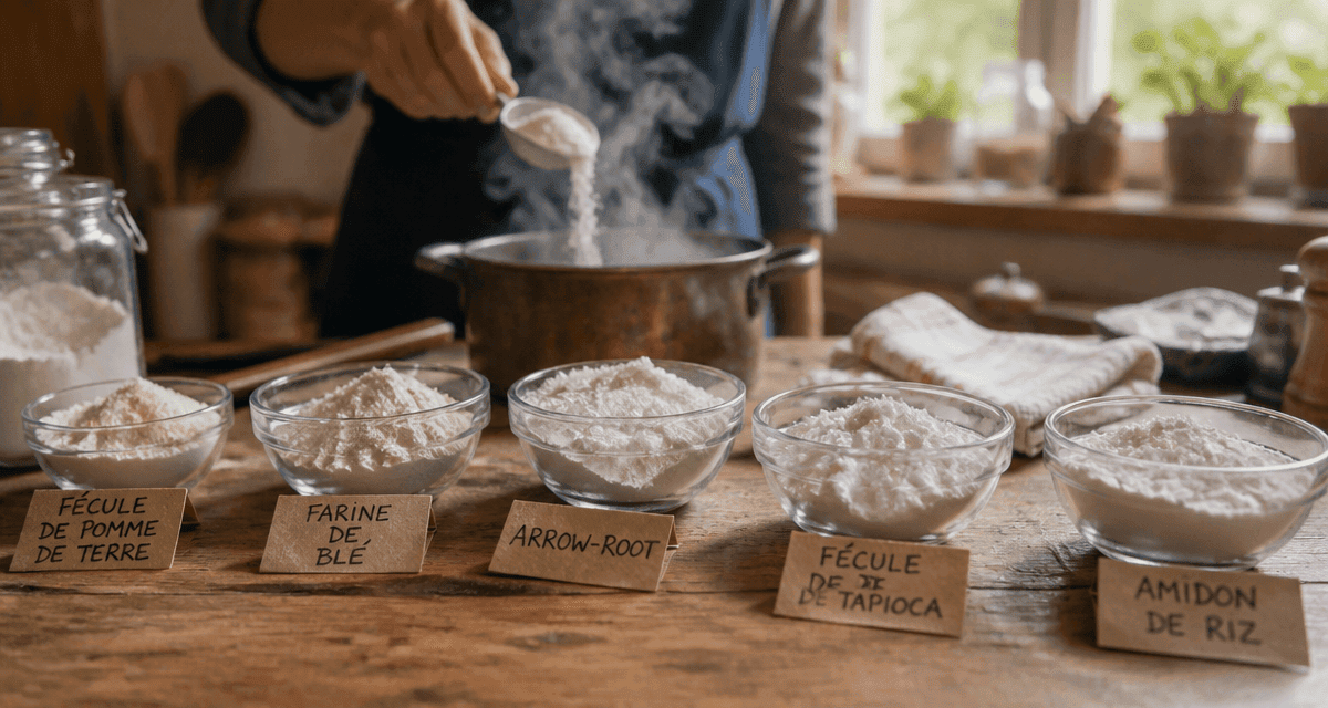 par quoi remplacer la maizena alternatives en cuisine