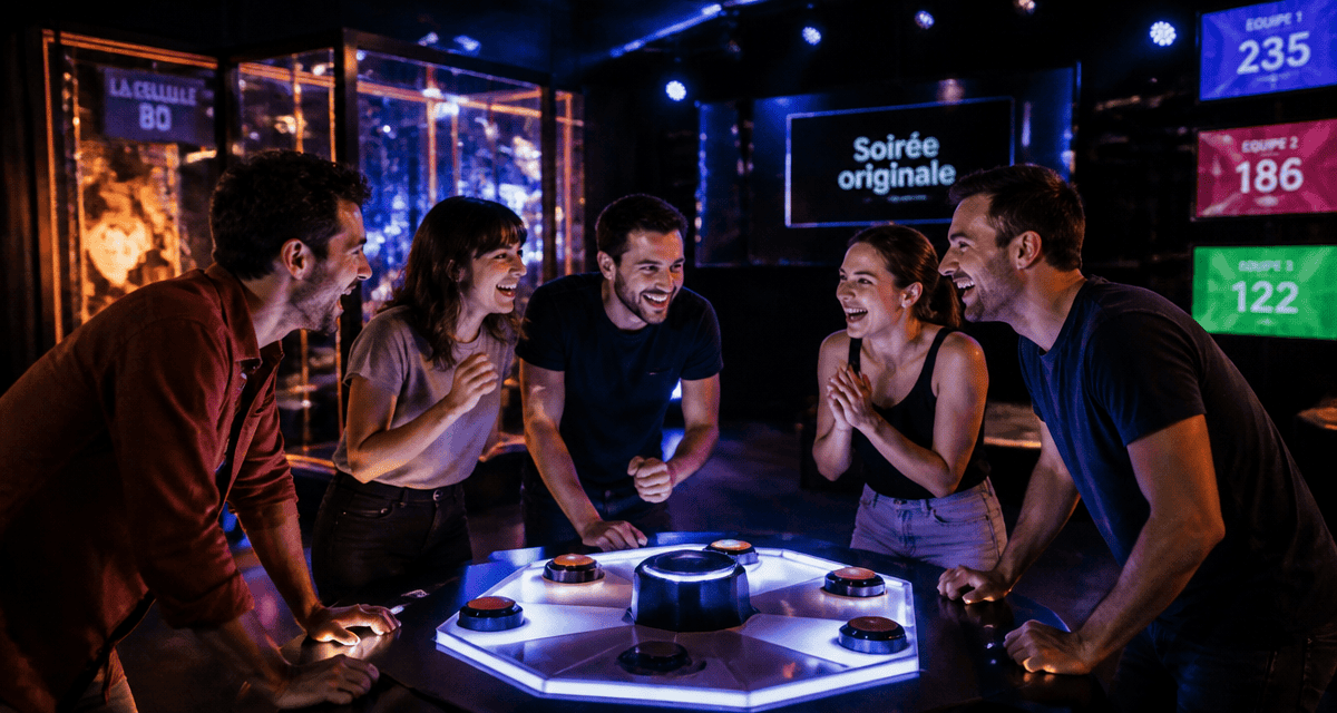 sortie entre amis originale groupe salle immersive