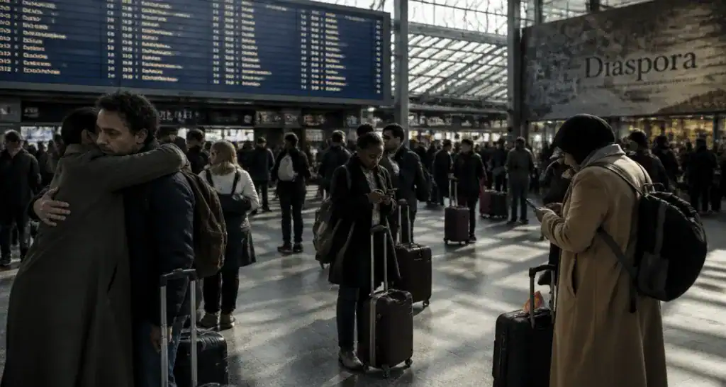 c est quoi la diaspora voyageurs gare internationale