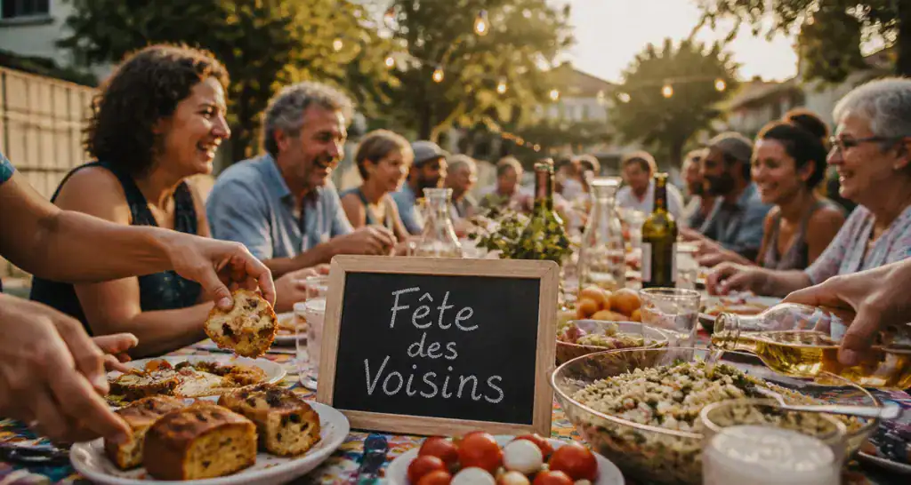 fête des voisins quoi apporter buffet entre voisins