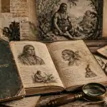 mythe du bon sauvage carnet croquis et gravure