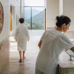 Thermalisme définition femme en cure thermale