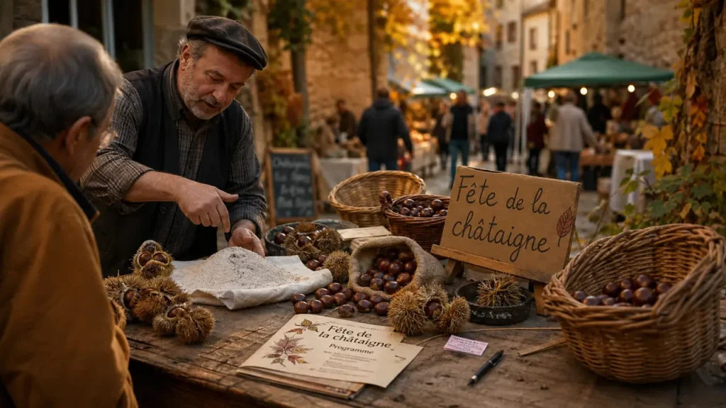 Fête de la châtaigne : dates d’octobre, programme et pièges à éviter avant de partir