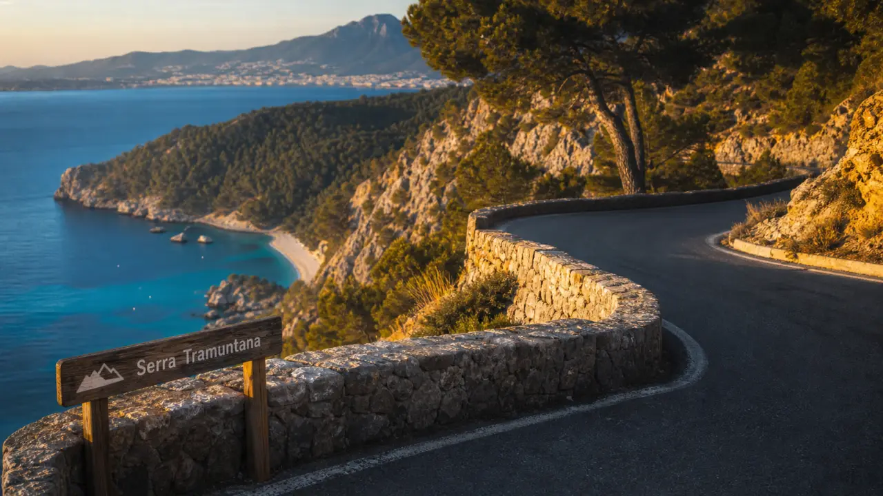 Majorque a voir : route Tramuntana et crique turquoise, vue mer