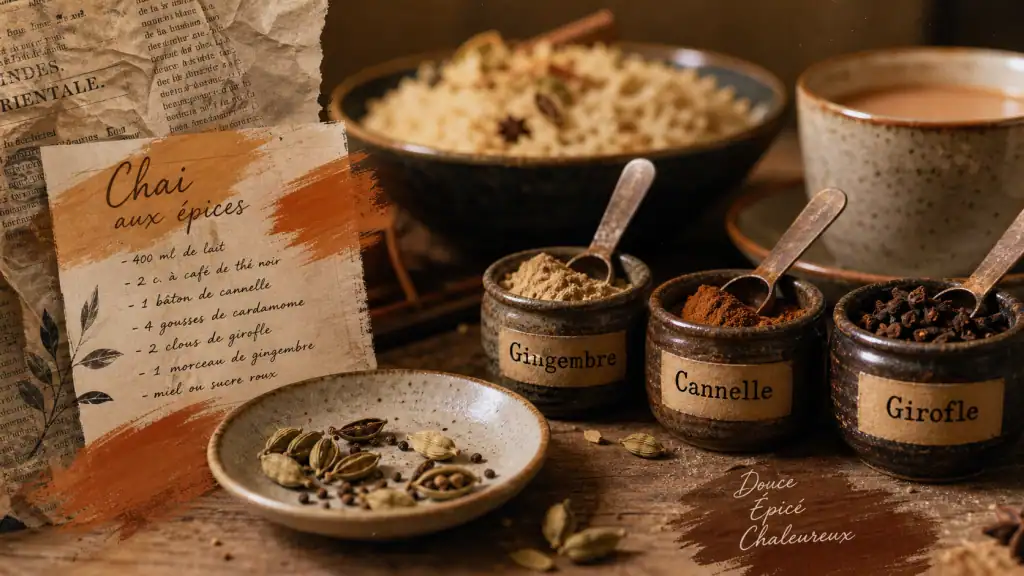 Par quoi remplacer la cardamome : gingembre, cannelle et clou de girofle