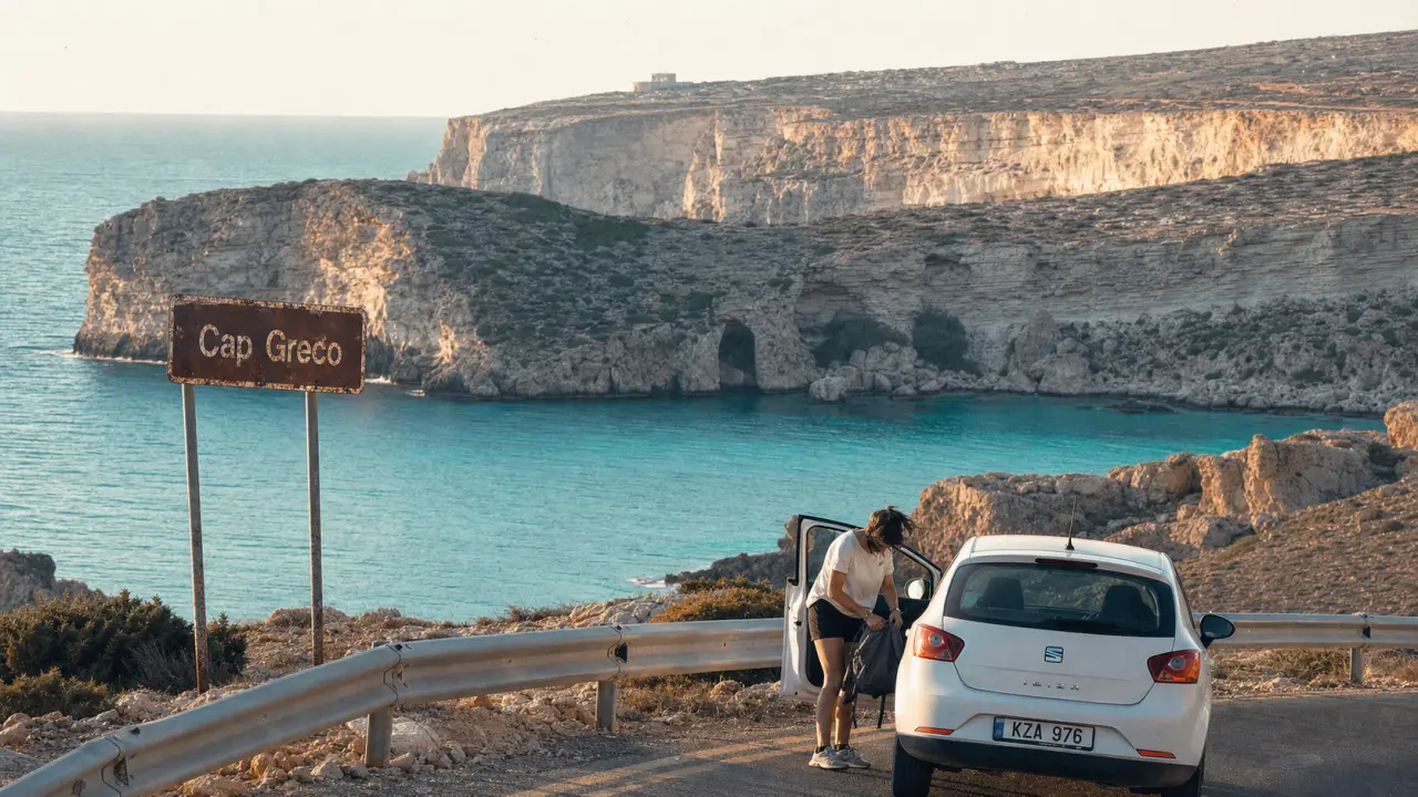 Que faire a Chypre : Cap Greco, route côtière et eau turquoise