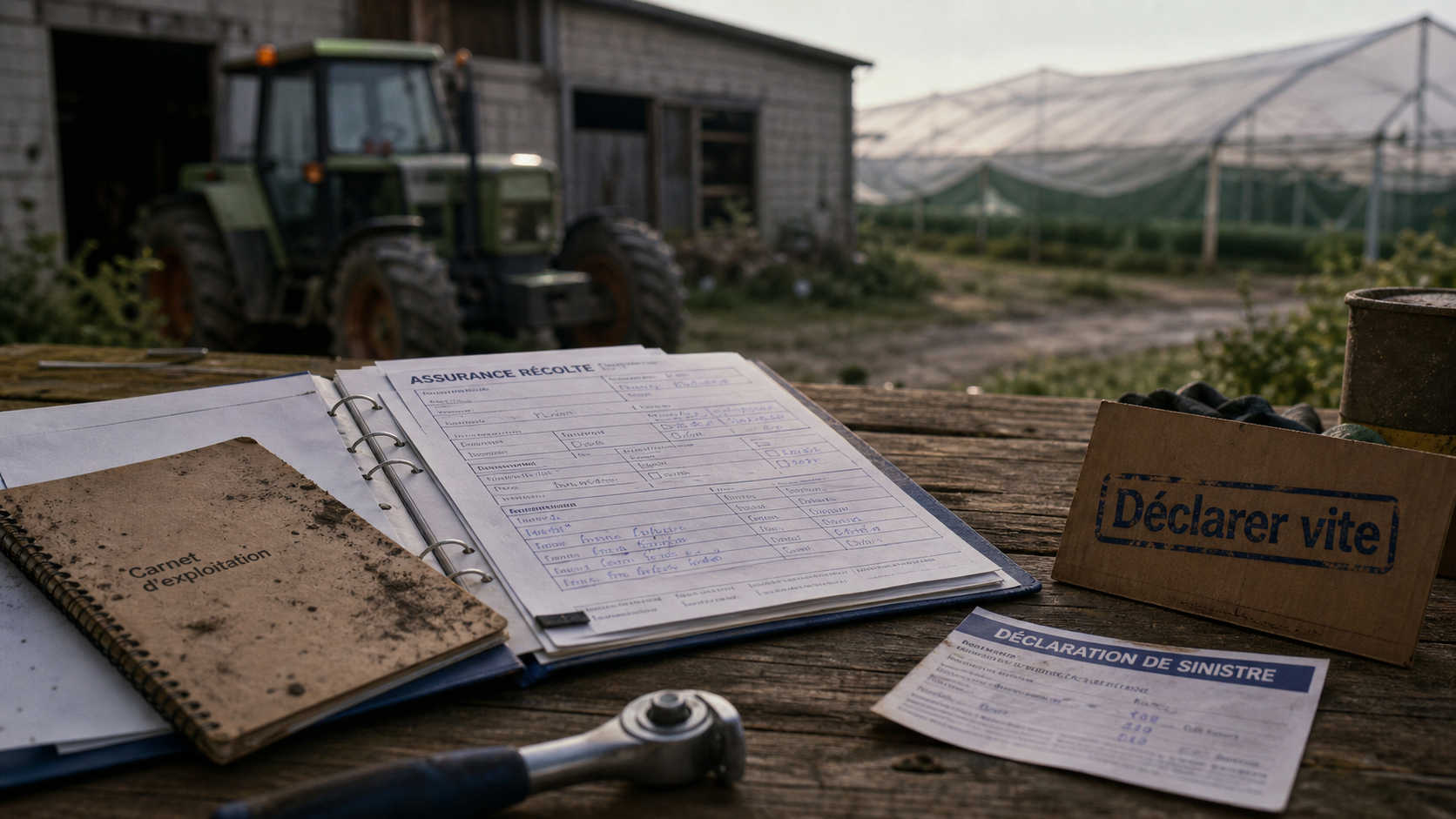 Terre Ugo : assurance récolte, déclaration sinistre en ligne, gestion agricole