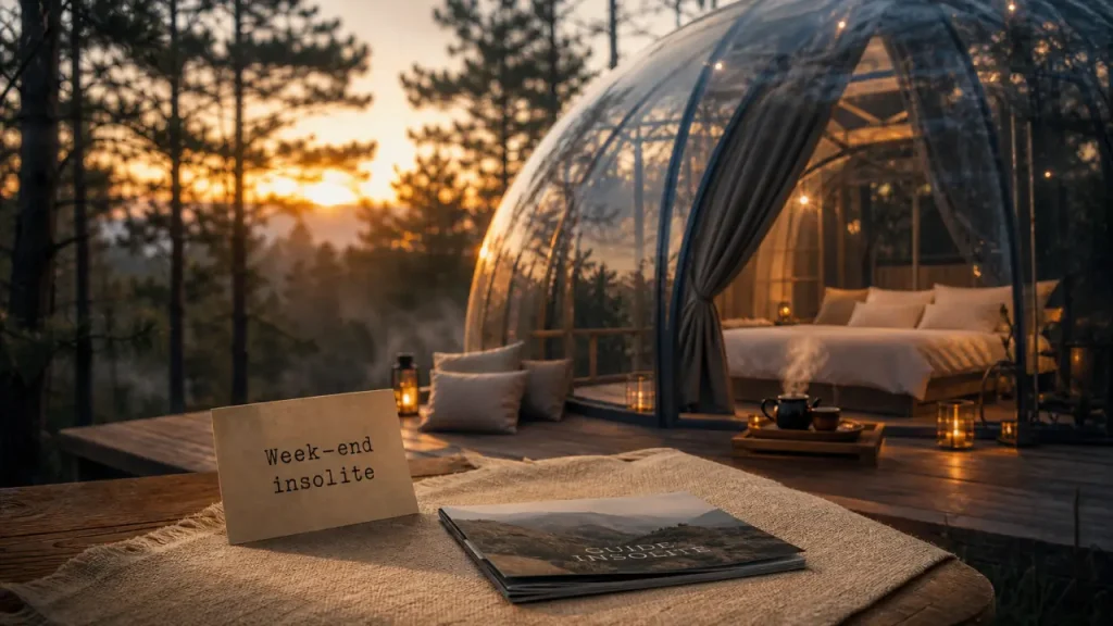Où dormir pour un week-end en Aquitaine insolite : cabane perchée, bulle étoilée ou roulotte ?