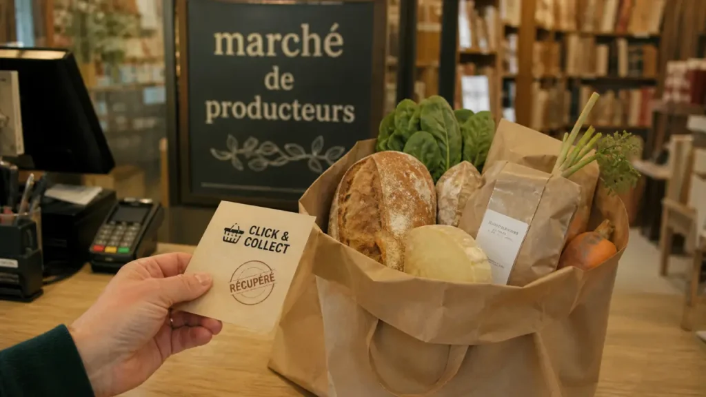 Magasiner local sans perdre en praticité grâce au click & collect, à la livraison et aux circuits courts