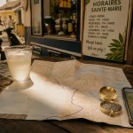 Carte d’itinéraire pour sainte marie martinique restaurant, devant un restaurant