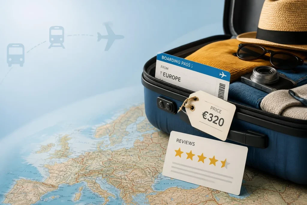 Transport inclus, avis et prix : le trio à vérifier avant de réserver un voyage