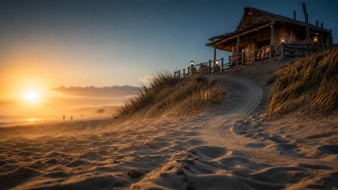 Vacances insolites France : cabane sur une dune