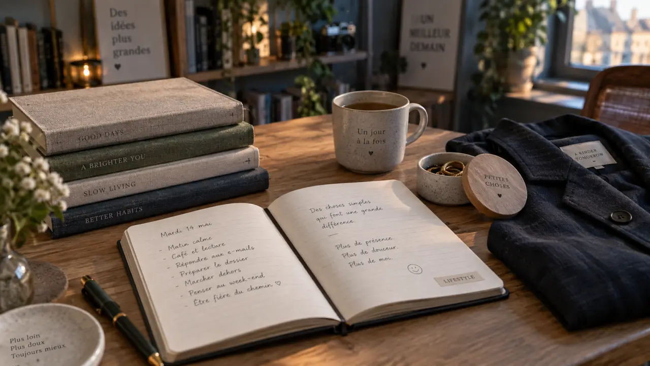 Life style : carnets, thé et planification du quotidien