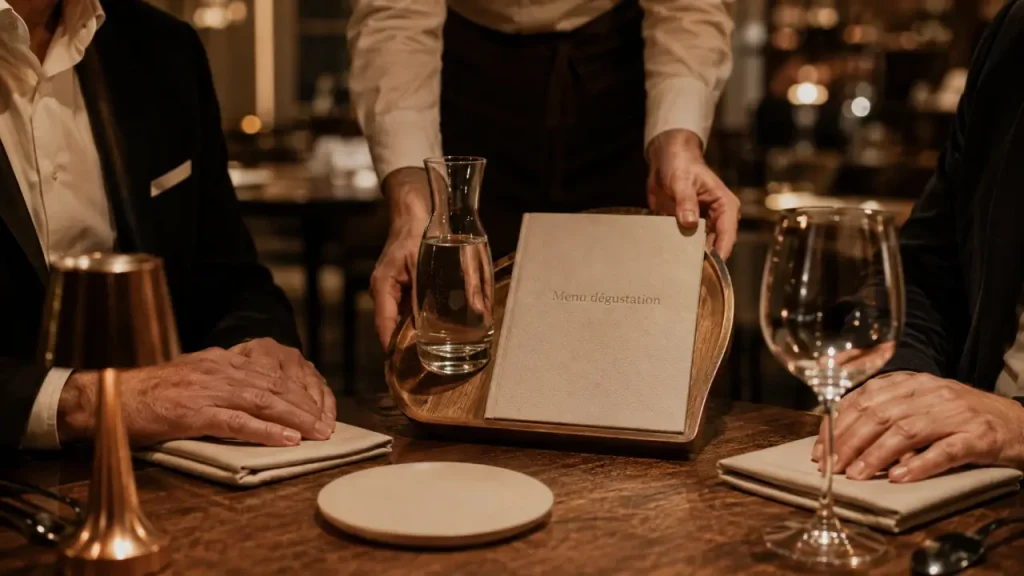Menu dégustation : 4 à 10 services, accords boissons et erreurs à éviter