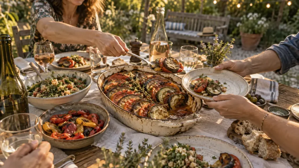 4 formats de plats estivaux à partager pour recevoir sans rester en cuisine