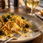 Plats traditionnels portugais : bacalhau à Brás à Porto