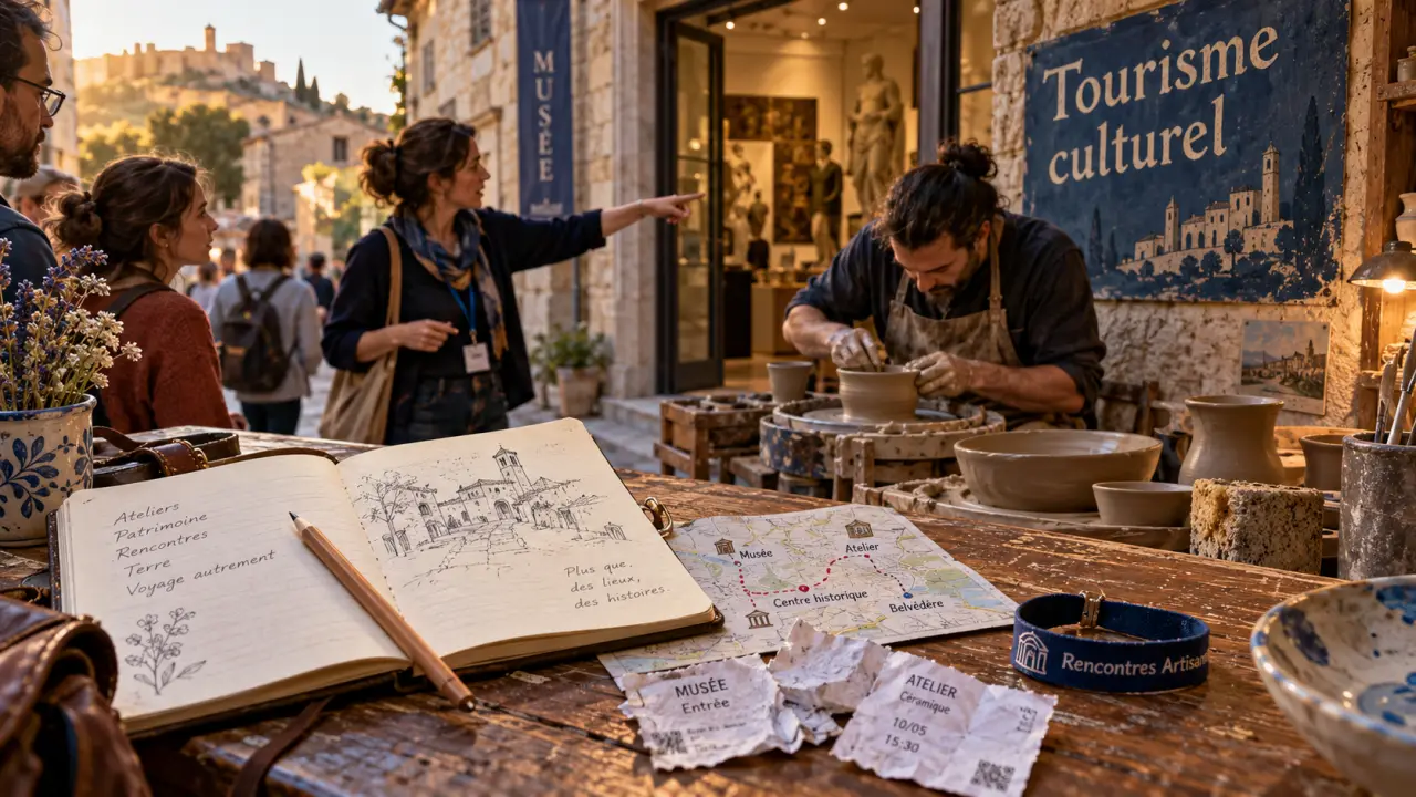Tourisme culturel : carnet, guide et artisanat local